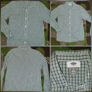 Old navy bos button down shirt